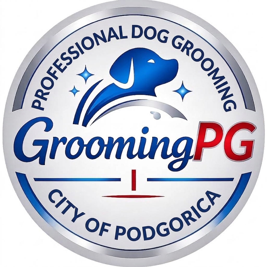GroomingPG logo – Professional dog grooming and pet care in Podgorica